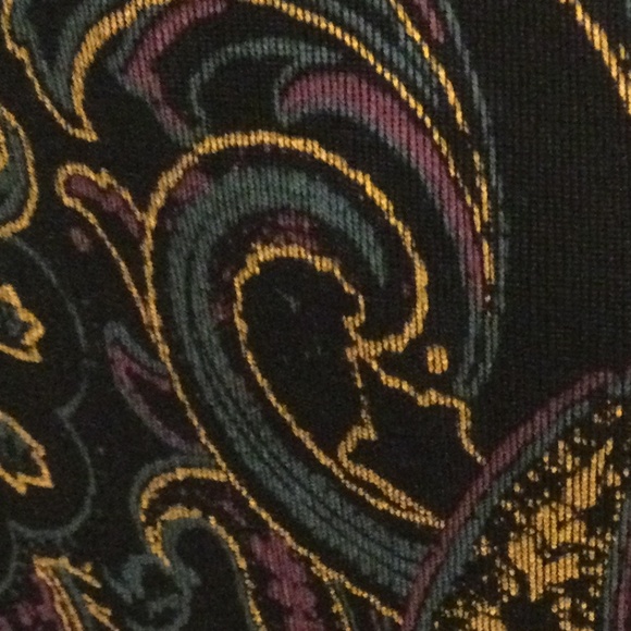 Vikki Vi multi color long sleeve open faced top - Picture 6 of 10